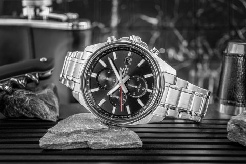 CASIO Zegarek Męski CASIO EDIFICE EFV-610D-1AVUEF + BOX