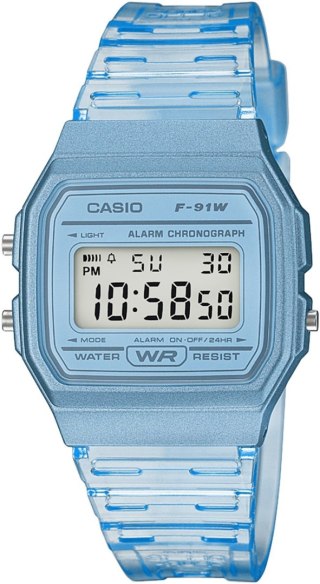 CASIO Zegarek Męski CASIO F-91WS-2EF Unisex + BOX