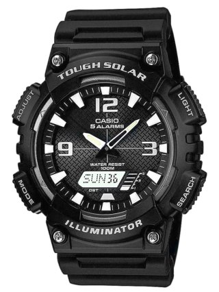 CASIO Zegarek Męski CASIO SOLAR AQ-S810W-1AVEF + BOX