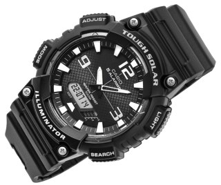 CASIO Zegarek Męski CASIO SOLAR AQ-S810W-1AVEF + BOX