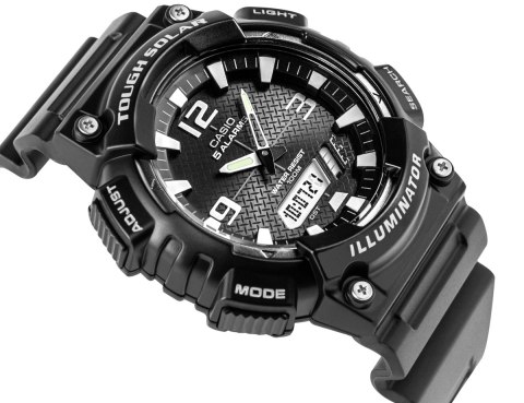 CASIO Zegarek Męski CASIO SOLAR AQ-S810W-1AVEF + BOX