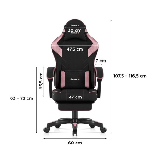 Fotel gamingowy Force 3.7 Pink