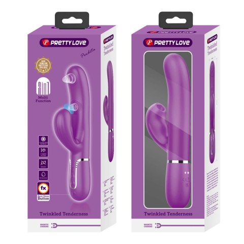 Wibrator króliczek Pretty Love Twinkled Tenderness silikonowy USB