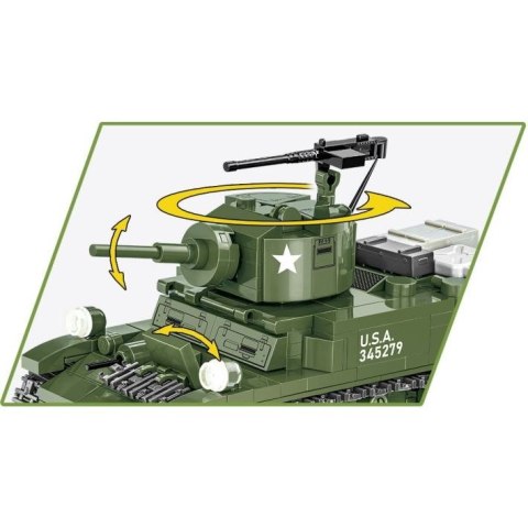 Klocki m3 stuart 511 klocków COBI KLOCKI