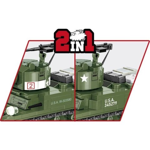 Klocki m3 stuart 511 klocków COBI KLOCKI