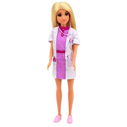 Lalka Anlily Lekarka w Ambulansie Akcesoria Medyczne Światła Dźwięk Zestaw LEAN TOYS