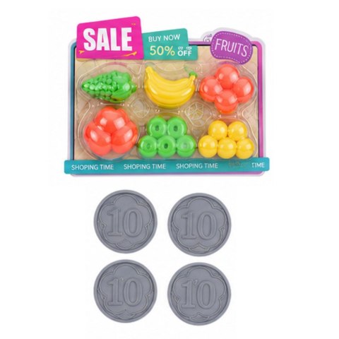 Lalka Anlily w Supermarkecie Sklep Kasa Fiskalna Akcesoria Wózek Zestaw LEAN TOYS