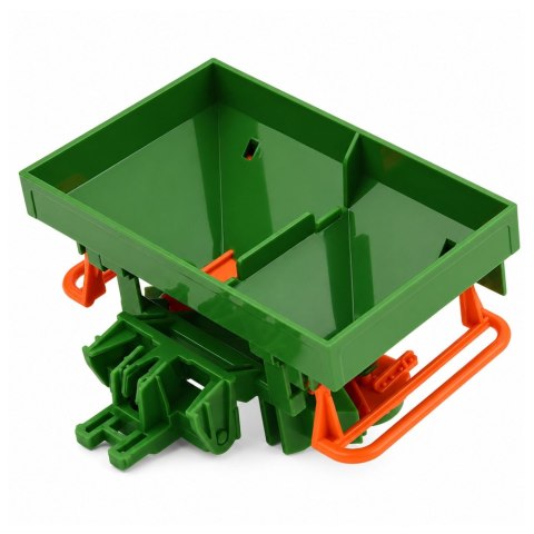 Traktor Rolniczy Farmerski z Siewnikiem Gumowe Koła Maszyna Rolnicza 1:24 LEAN TOYS