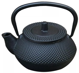 Zaparzacz żeliwny, czarny, 0,3l kinghoff KINGHoff
