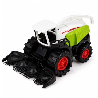 Zestaw Pojazdy Rolnicze Traktor Sieczkarnia Cysterna Rozrzutnik 1:68 4 szt. LEAN TOYS