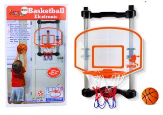 Kosz Do Gry W Domu Koszykówka Piłka Pompka Regulowany LEAN TOYS