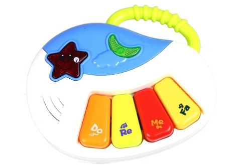 Pchacz Chodzik Telefon Pianinko Znikopis 3 w 1 LEAN TOYS