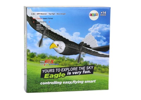 Samolot Orzeł Ptak Zdalnie Sterowany RC 2.4G 41cm x 28cm x 5cm LEAN TOYS