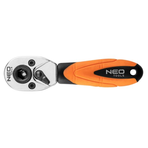 Grzechotka do bitów i nasadek 1/4", 105 mm NEO TOOLS
