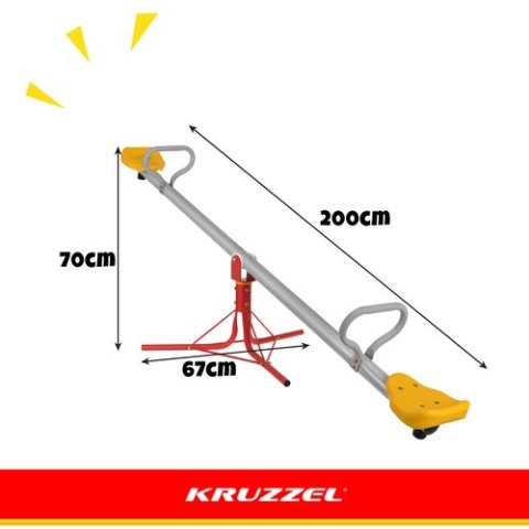 Huśtawka ogrodowa 2w1 Kruzzel KRUZZEL