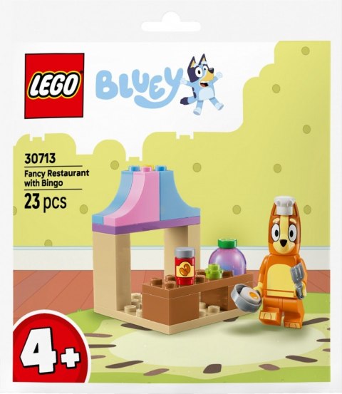 Klocki bluey 30713 wytworna restauracja z bingo LEGO