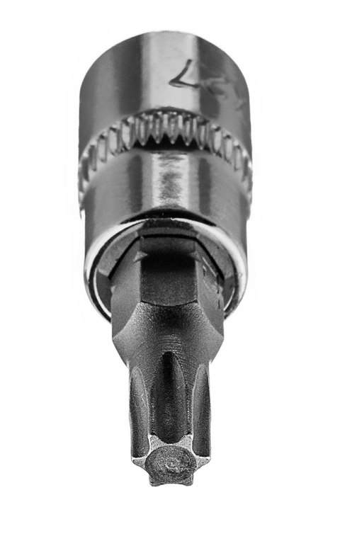 Końcówka Torx TX27 na nasadce 1/4", krótka, 37 mm NEO TOOLS