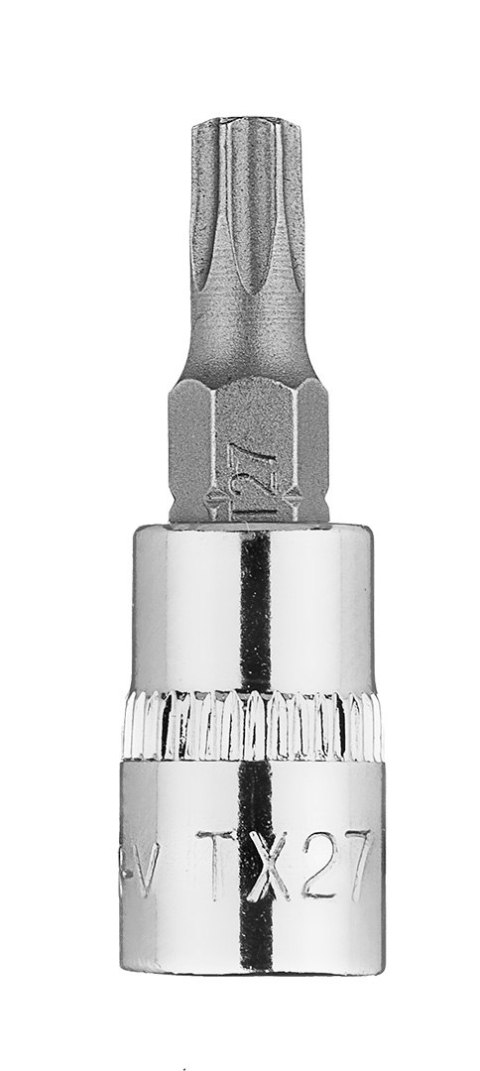 Końcówka Torx TX27 na nasadce 1/4", krótka, 37 mm NEO TOOLS