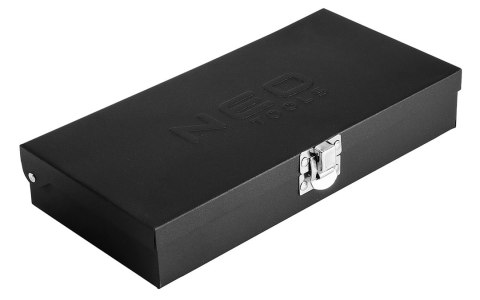 Nasadki udarowe 1/2", E10 - E24, zestaw 9 szt., CrMo NEO TOOLS