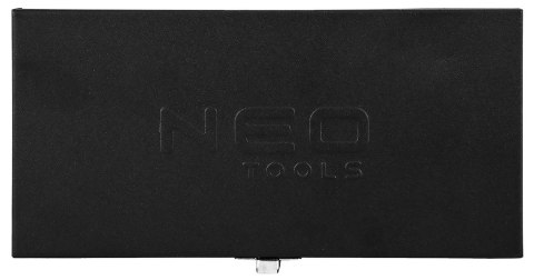Nasadki udarowe 1/2", E10 - E24, zestaw 9 szt., CrMo NEO TOOLS