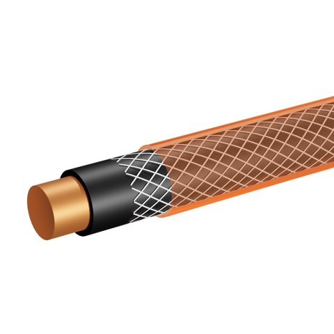 Wąż ogrodowy 1/2" x 50 m, 4-warstwowy NEO ECONOMIC NEO TOOLS