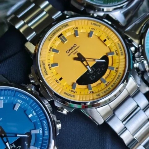 Casio ZEGAREK MĘSKI CASIO AMW-880D-9A + BOX