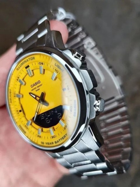 Casio ZEGAREK MĘSKI CASIO AMW-880D-9A + BOX