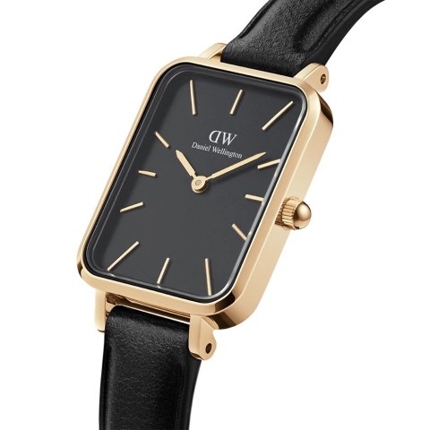 Daniel Wellington ZEGAREK DAMSKI DANIEL WELLINGTON Quadro Pressed Sheffield Gold 20mm DW00100560 + BOX