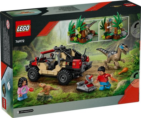 76972 | Ucieczka terenówką przed raptorem LEGO