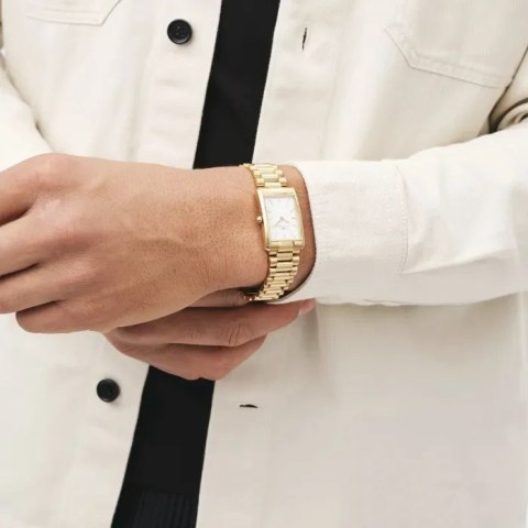 Daniel Wellington ZEGAREK DAMSKI DANIEL WELLINGTON 24mm Bound 3-Link DW00100703 + BOX