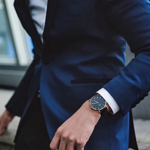 Daniel Wellington ZEGAREK MĘSKI DANIEL WELLINGTON Classic Black Sheffield DW00100127 + BOX