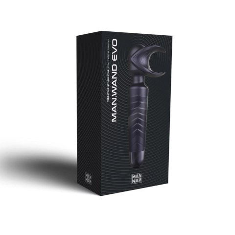 Masturbator wibrujący Man.wand EVO czarny 20 cm