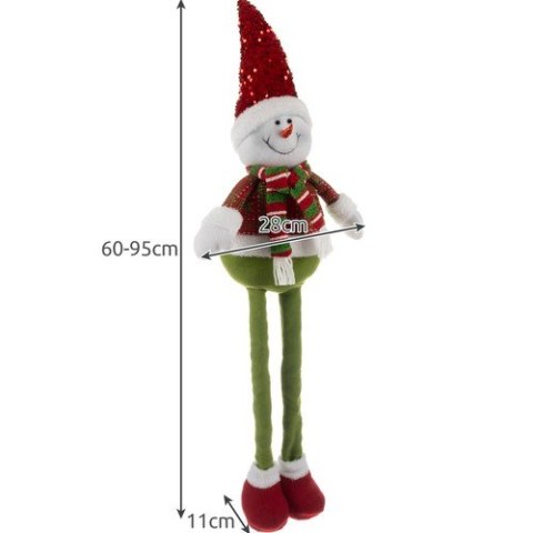 Bałwan świąteczny- teleskopowy 95cm Ruhhy 22331 RUHHY