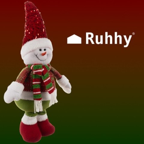 Bałwan świąteczny- teleskopowy 95cm Ruhhy 22331 RUHHY