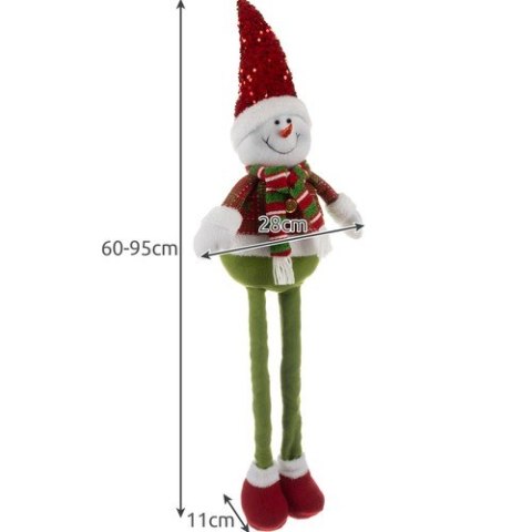 Bałwan świąteczny- teleskopowy 95cm Ruhhy 22331 RUHHY