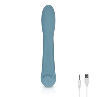 Wibrator punktu G Rose Bloom niebieski USB 20 cm