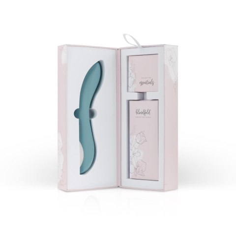 Wibrator punktu G Rose Bloom niebieski USB 20 cm