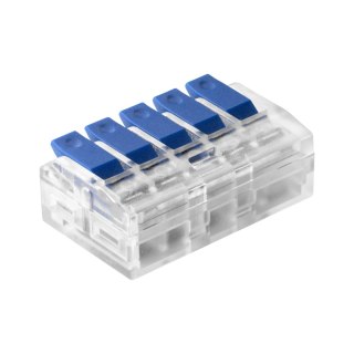Złączka instalacyjna zaciskowa 5-przewodowa; na dowolny przewód 0,75-4mm-; IEC 450V/32A 50 szt. Orno