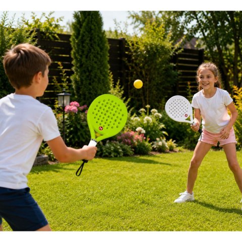 Zestaw Sportowy Do Gry W Tenisa Plażowego Ogrodowego Paletki Piłki Piankowe LEAN TOYS