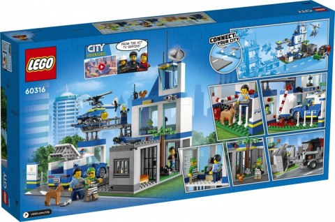 Klocki city 60316 posterunek policji LEGO