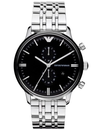 Emporio Armani ZEGAREK MĘSKI EMPORIO ARMANI AR0389 - CLASSIC CHRONOGRAPH (zi066a)