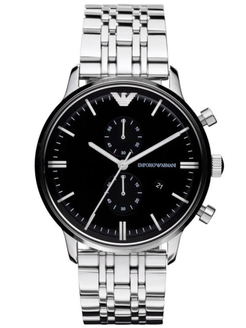 Emporio Armani ZEGAREK MĘSKI EMPORIO ARMANI AR0389 - CLASSIC CHRONOGRAPH (zi066a)