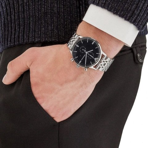 Emporio Armani ZEGAREK MĘSKI EMPORIO ARMANI AR0389 - CLASSIC CHRONOGRAPH (zi066a)