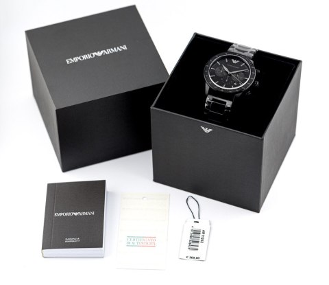 Emporio Armani ZEGAREK MĘSKI EMPORIO ARMANI AR11242 - MARIO (zi017a)