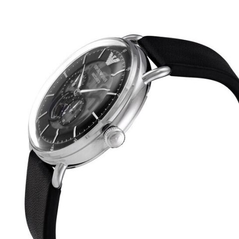 Emporio Armani ZEGAREK MĘSKI EMPORIO ARMANI AVIATOR AUTOMATIC AR60026 + BOX (zi099a)