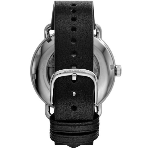 Emporio Armani ZEGAREK MĘSKI EMPORIO ARMANI AVIATOR AUTOMATIC AR60026 + BOX (zi099a)