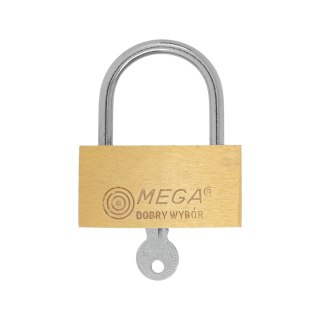 Kłódka mosiężna 30mm Mega