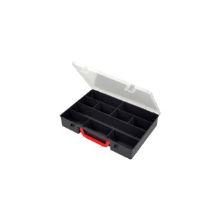 Pudełko plastikowe 305*220*50mm, 10 przegród POLSKA