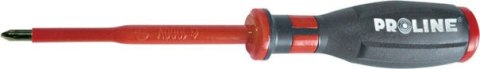 Wkrętak elektrotechn. "soft touch" pz0/100 1000v proline Proline