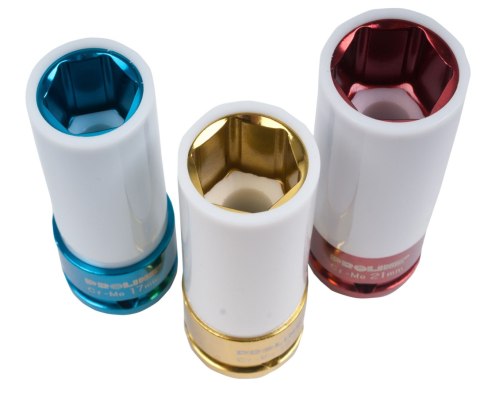 Zestaw udarowych nasadek do felg 1/2" proline Proline